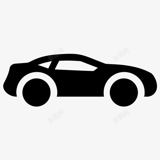 豪华车高档车车字形标图标svg_新图网 https://ixintu.com 豪华车 车字形矢量图标 高档车
