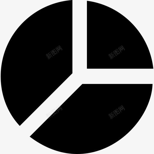 饼图学校和教育2实心图标svg_新图网 https://ixintu.com 学校和教育2 实心 饼图