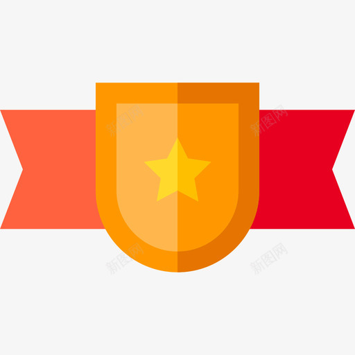 奖章5枚图标svg_新图网 https://ixintu.com 奖章5枚