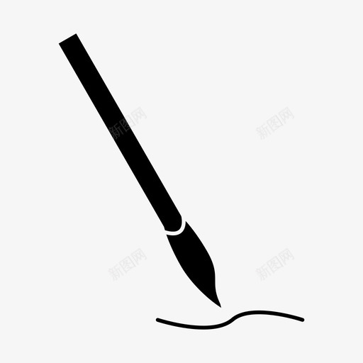 画画画笔插图图标svg_新图网 https://ixintu.com 插图 画画 画笔