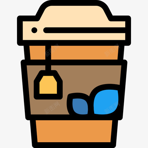 茶英国的线颜色线颜色图标svg_新图网 https://ixintu.com 线颜色 英国的线颜色 茶