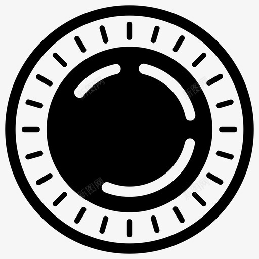 盘子陶器厨房用具图标svg_新图网 https://ixintu.com 厨房用具 塑料包装和一次性餐具字形图标 托盘 盘子 蛋糕底盘 陶器 餐具
