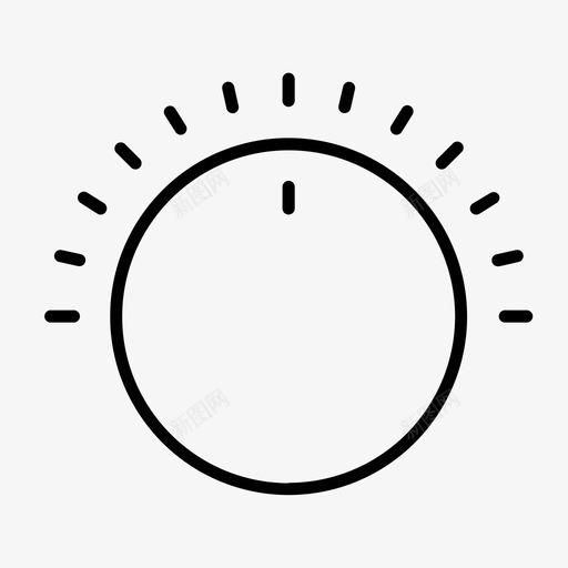 音量控制音频旋钮图标svg_新图网 https://ixintu.com 多媒体 旋钮 音乐 音乐播放器 音量控制 音频 音频照片视频