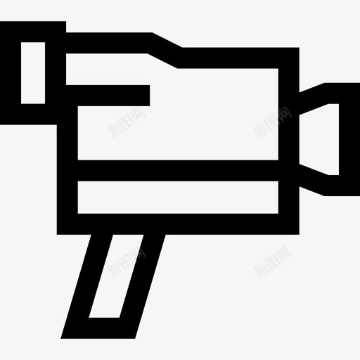 摄像机视频工作室2线性图标svg_新图网 https://ixintu.com 摄像机 线性 视频工作室2