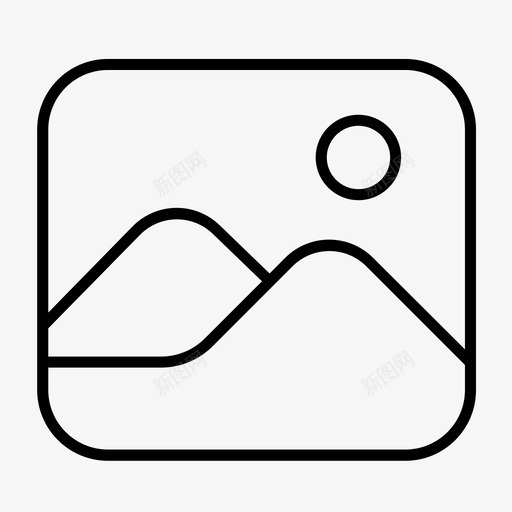 照片图像界面图标svg_新图网 https://ixintu.com 图像 图片 摄影 照片 界面 音频照片视频