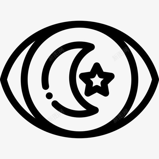 观察宇宙21线性图标svg_新图网 https://ixintu.com 宇宙21 线性 观察