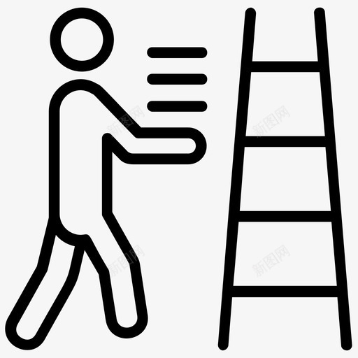 职业发展职业成长职业成功图标svg_新图网 https://ixintu.com it工作场所线图标 机会 职业发展 职业成功 职业成长 阶梯