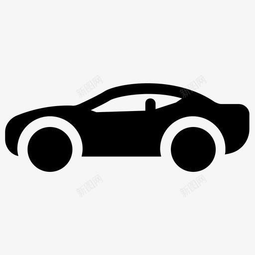小型车经济型汽车汽车字形标图标svg_新图网 https://ixintu.com 小型车 汽车字形矢量图标 经济型汽车