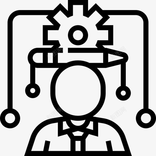 分析研究和分析2线性图标svg_新图网 https://ixintu.com 分析 研究和分析2 线性