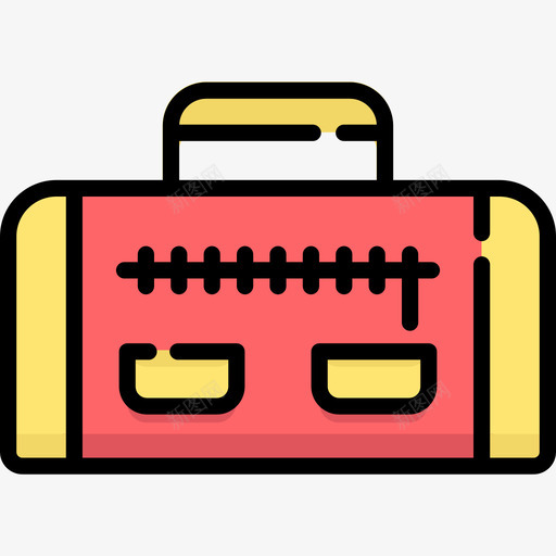 运动包健身房3线性颜色图标svg_新图网 https://ixintu.com 健身房3 线性颜色 运动包
