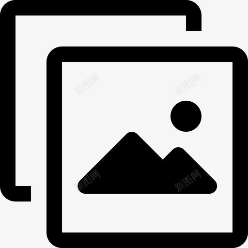 形象元素线性图标svg_新图网 https://ixintu.com 形象 线性 设计元素