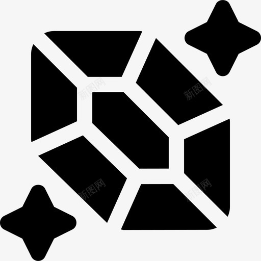 宝石豪华2填充图标svg_新图网 https://ixintu.com 填充 宝石 豪华2