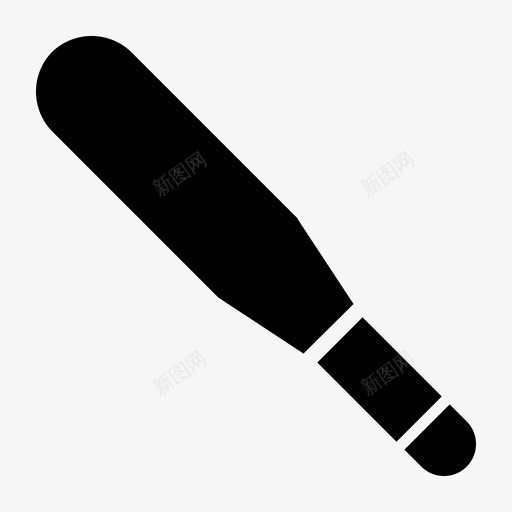 棒球棒游戏健康图标svg_新图网 https://ixintu.com 健康 棒球棒 游戏 运动 运动字形