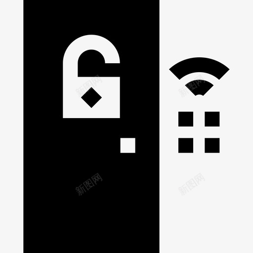 挂锁物联网17填充图标svg_新图网 https://ixintu.com 填充 挂锁 物联网17