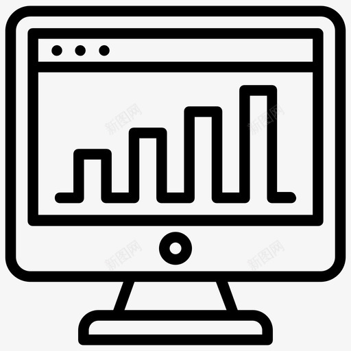 网络流量搜索引擎优化网站流量图标svg_新图网 https://ixintu.com 云托管线图标 搜索引擎优化 网站流量 网站浏览者 网站访问者 网络流量