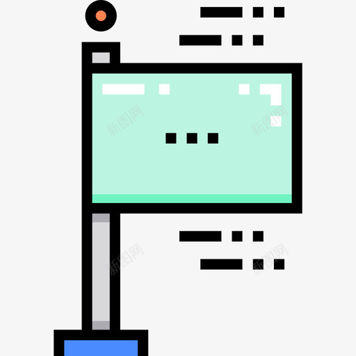 标志信息图元素2线颜色图标svg_新图网 https://ixintu.com 信息图元素2 标志 线颜色
