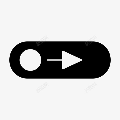 开关关开图标svg_新图网 https://ixintu.com ios 关 切换 广告 开 开关 打开 网页设计字形 营销