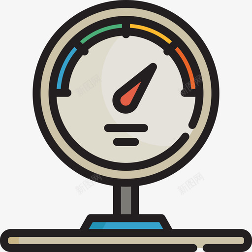 仪表工业过程2线性颜色图标svg_新图网 https://ixintu.com 仪表 工业过程2 线性颜色