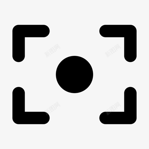 取景器照相机拍摄图标svg_新图网 https://ixintu.com 2018年8月30日 取景器 对焦 扫描 拍摄 照相机