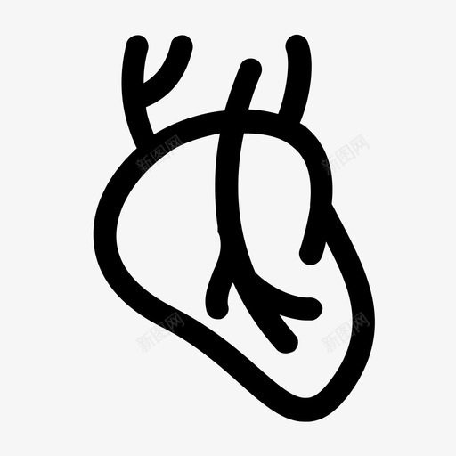冠心病svg_新图网 https://ixintu.com 冠心病