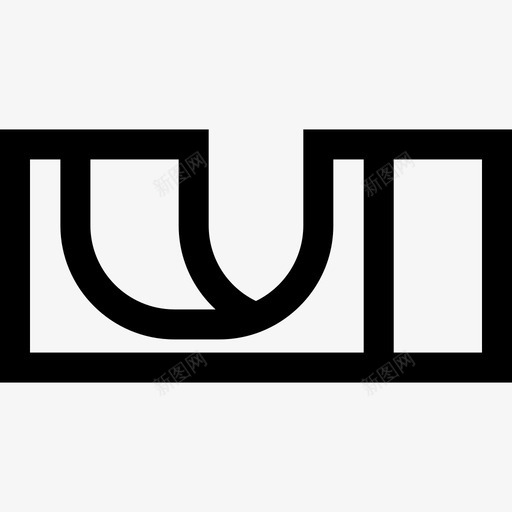 斜坡溜冰10直线图标svg_新图网 https://ixintu.com 斜坡 溜冰10 直线