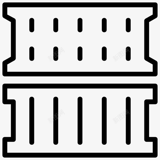 多式联运集装箱货物托运图标svg_新图网 https://ixintu.com 多式联运集装箱 托运 装运 货物 货运 集装箱线路图标
