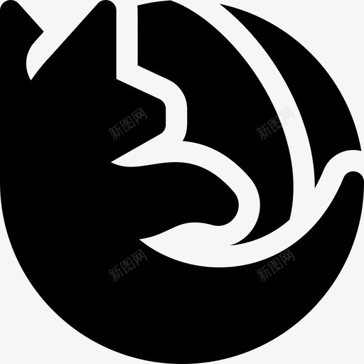 Firefox浏览器6填充图标svg_新图网 https://ixintu.com Firefox 填充 浏览器6
