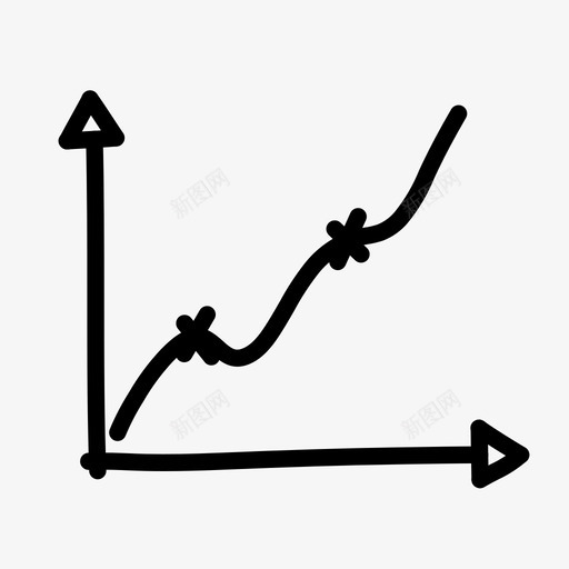 涂鸦趋势图分析计算图标svg_新图网 https://ixintu.com 分析 控制 涂鸦趋势图 简单涂鸦轮廓集 统计 计算 趋势图