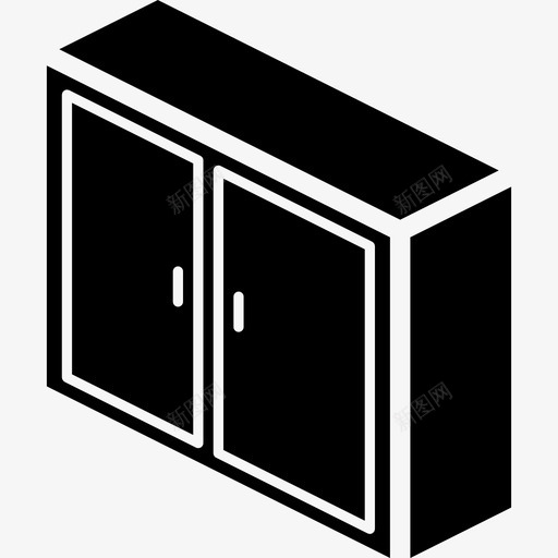 橱柜家具41实心图标svg_新图网 https://ixintu.com 实心 家具41 橱柜