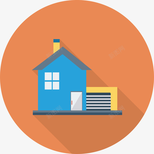 住宅26号楼圆形图标svg_新图网 https://ixintu.com 26号楼 住宅 圆形