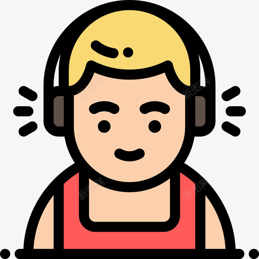 男孩阿凡达17线性颜色图标svg_新图网 https://ixintu.com 男孩 线性颜色 阿凡达17