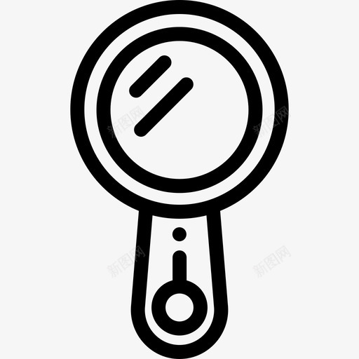 镜子美发7线性图标svg_新图网 https://ixintu.com 线性 美发7 镜子