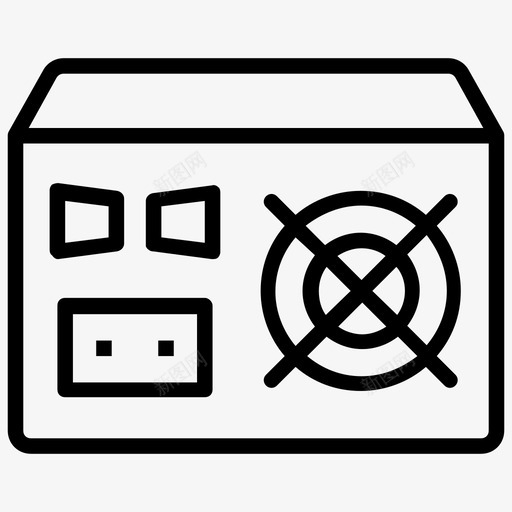 电源蓄电池计算机电源图标svg_新图网 https://ixintu.com ups电源 发电机 电源 电源线图标 稳定器 蓄电池 计算机电源