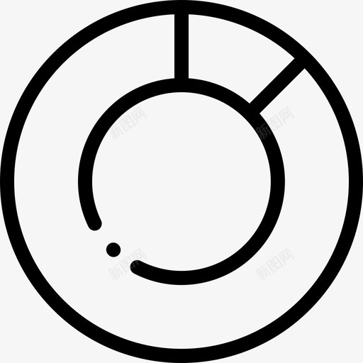 饼图信息图元素7线性图标svg_新图网 https://ixintu.com 信息图元素7 线性 饼图