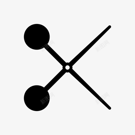 剪刀夹子剪图标svg_新图网 https://ixintu.com 健康雕文 剪 剪刀 医院 夹子 护理
