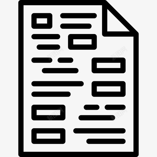 文件启动4线性图标svg_新图网 https://ixintu.com 启动4 文件 线性