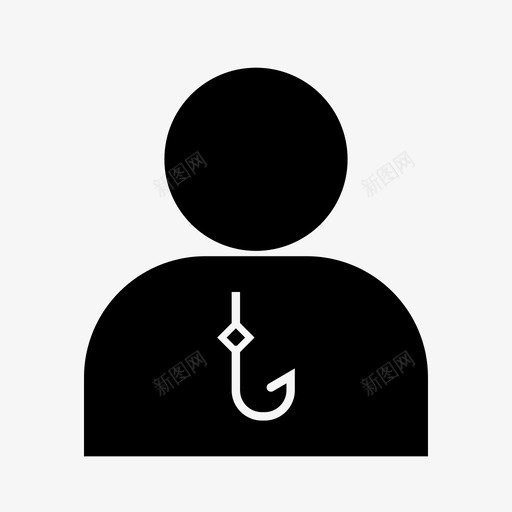 人渔夫钓鱼图标svg_新图网 https://ixintu.com 人 渔夫 钓鱼