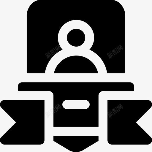 徽章财务40已填写图标svg_新图网 https://ixintu.com 已填写 徽章 财务40
