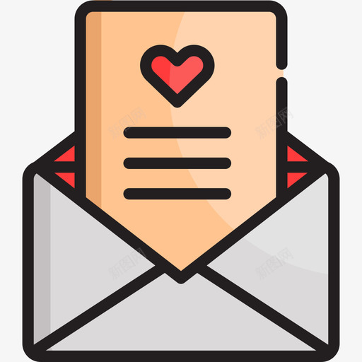 信婚礼19线性颜色图标svg_新图网 https://ixintu.com 信 婚礼19 线性颜色