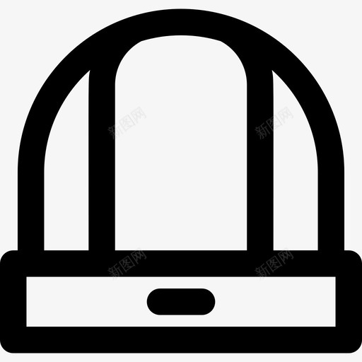 冬季帽子探险运动11直线型图标svg_新图网 https://ixintu.com 冬季帽子 探险运动11 直线型