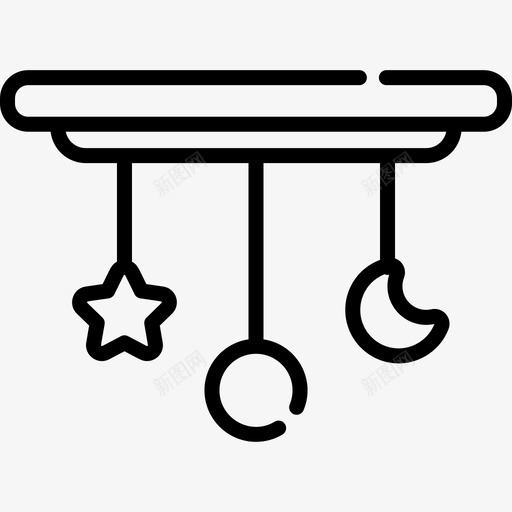 婴儿手机玩具18直线型图标svg_新图网 https://ixintu.com 婴儿手机 玩具18 直线型