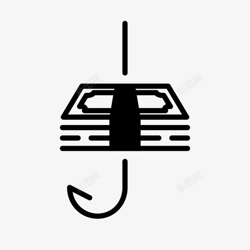 钞票银行福利图标svg_新图网 https://ixintu.com 商业 福利 贸易 金融 钞票 钞票图标 银行