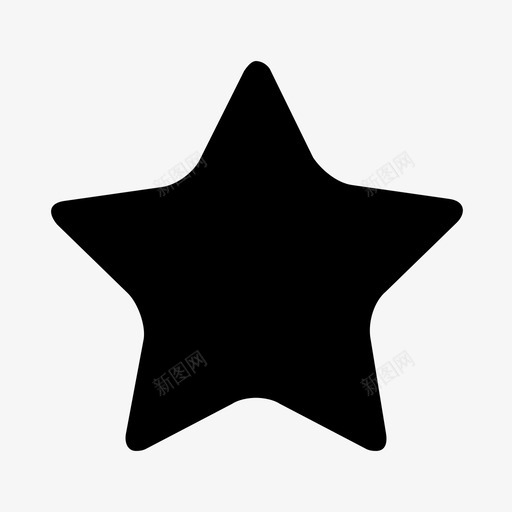 星星svg_新图网 https://ixintu.com 星星 icon_我的空间_normal
