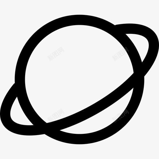 土星科学与设备7号32px线图标svg_新图网 https://ixintu.com 32px线 土星 科学与设备7号