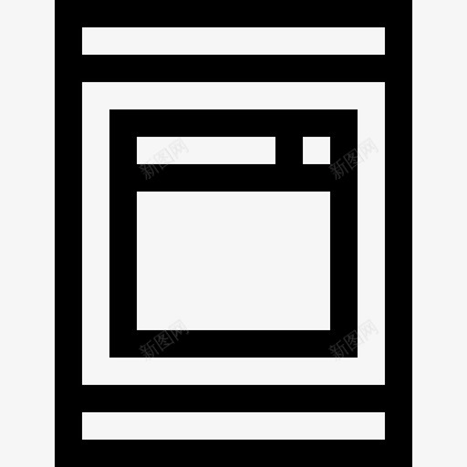 平板电脑响应式8线性图标svg_新图网 https://ixintu.com 响应式设计8 平板电脑 线性