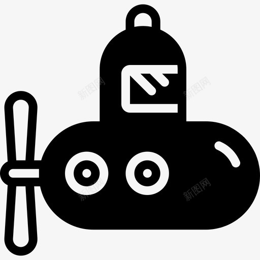 潜水艇玩具15装满图标svg_新图网 https://ixintu.com 潜水艇 玩具15 装满
