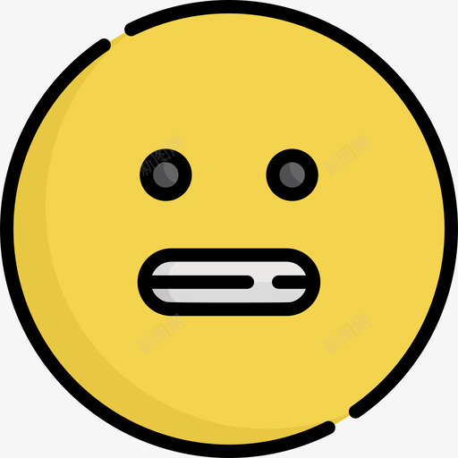 咧嘴笑whatsapp笑脸2线性颜色图标svg_新图网 https://ixintu.com whatsapp笑脸2 咧嘴笑 线性颜色