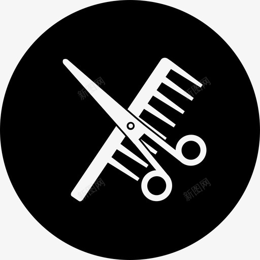 日常生活-美发svg_新图网 https://ixintu.com 日常生活-美发