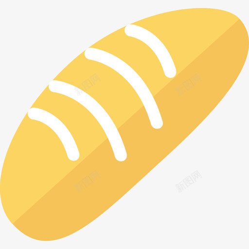 面包食品饮料3无糖图标svg_新图网 https://ixintu.com 无糖 面包 食品饮料3