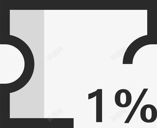 加息券1%svg_新图网 https://ixintu.com 加息券1%
